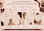 design elegant wedding invitations and stationery